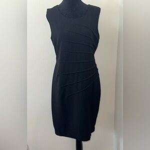 Calvin Klein Elegant Black Sleeveless Dress size 10